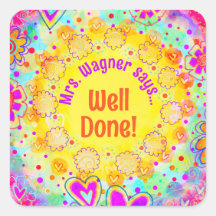 黄パーソナライズされた色フローラやる気を起こさせる先生