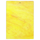 黄パーソナライズされた色 クリップボード (裏面)