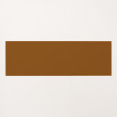 黄ビクトリアン色のモチーフ ヨガマット (裏面(横))