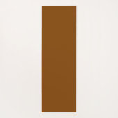 黄ビクトリアン色のモチーフ ヨガマット (裏面)