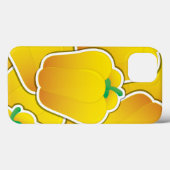 黄ファンキー唐辛子 Case-Mate iPhoneケース (裏面 (横))