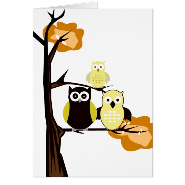 黄フクロウ (正面)