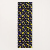 黄フクロウ ヨガマット (裏面)