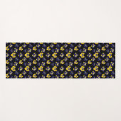 黄フクロウ ヨガマット (正面(横))