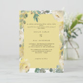 黄フローラ両親結婚の 招待状 (スタンド正面)
