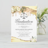 黄フローラ法学校卒業党 招待状 (スタンド正面)