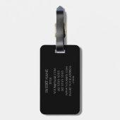 黄モダン工業 ラゲッジタグ (裏面縦)