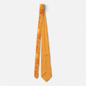 黄モダン結婚製のネックタイ ネクタイ (裏面)