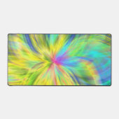 黄モダン色 デスクマット (正面)