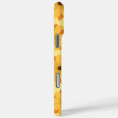 黄ユニークエレガントフローラ Case-Mate iPhoneケース (裏面 / 右)