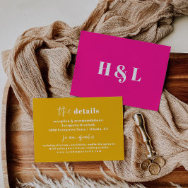 黄ユニーク色のはっきりした詳細カード エンクロージャーカード