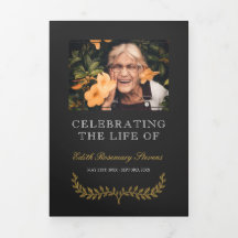 黄リース写真葬儀