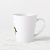 黄レモンと緑の葉 | フレッシュシトラス カフェラテマグ (右)