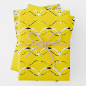 黄前向き色 ラッピングペーパーシート (インサイチュ)
