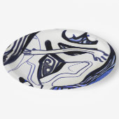 黄化する ペーパープレート (アングル)