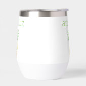 黄名門私立校風の緑パイアパパーソナライズされたル (左面)