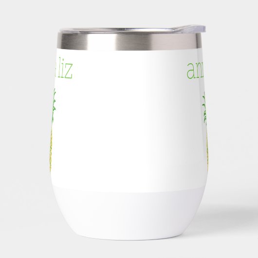 黄名門私立校風の緑パイアパパーソナライズされたル (左面)