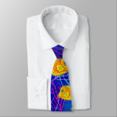 黄唐熱帯魚カラフル水族館 ネクタイ (タイ)