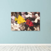 黄唐 キャンバスプリント (インサイチュ (ウッドフロア))