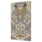 黄土色のイカットI クリップボード (左)