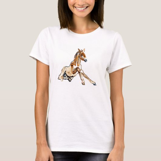 黄土色の子馬 Tシャツ (正面)