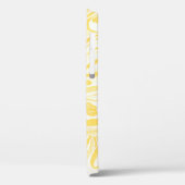 黄大理石テクスチャ。手書き Case-Mate iPhoneケース (裏面 / 左)