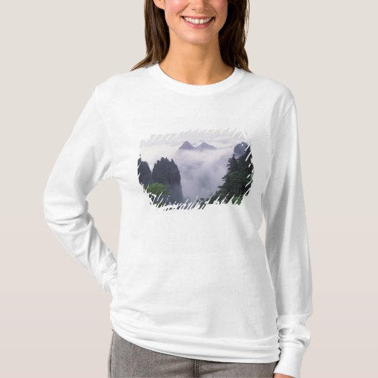 黄山の風景 Tシャツ (正面)
