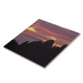 黄山シルエット タイル (側面)