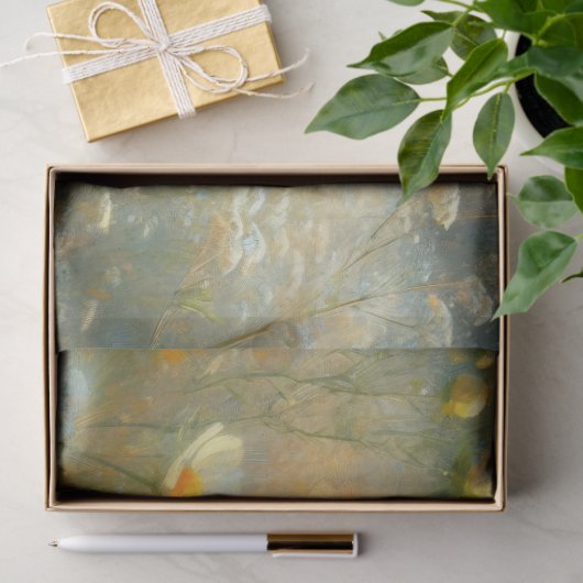 黄山花印象派絵を描の切り離し 薄葉紙 (ギフト)