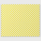 黄市松模様に色と白 ラッピングペーパー (フラット)