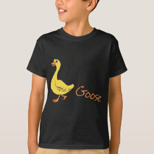 黄手引きグース·ベビー·グース·マンガー Tシャツ