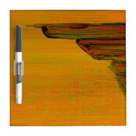 黄抽象デザイン ホワイトボード