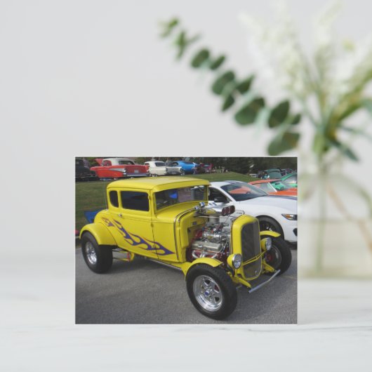 黄改造色 ポストカード (スタンド正面)