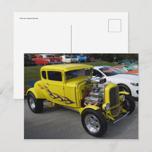 黄改造色 ポストカード (正面/裏面)