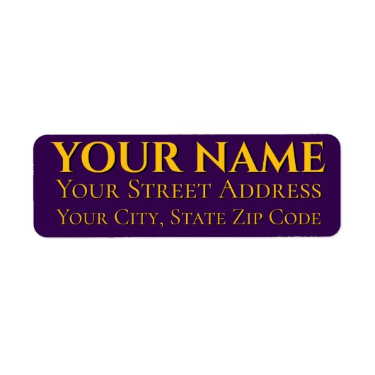 黄文字 ラベル (正面)