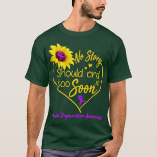 黄斑変性認識度終わるべき話 Tシャツ