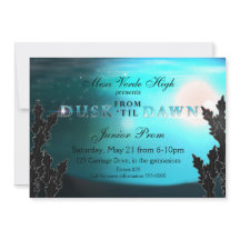 黄昏から夜明けまで ウェディング プロム パーティーの招待状