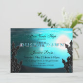 黄昏から夜明けまで ウェディング プロム パーティーの招待状 招待状 (スタンド正面)