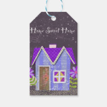 黄昏の庭（ワインレッドとインディゴ）