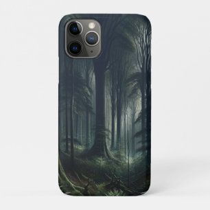 黄昏の暗い森 iPhone 11 PROケース