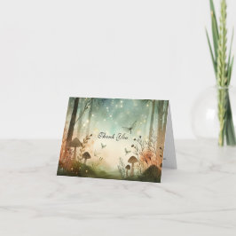 黄昏の森の囁き サンキューカード