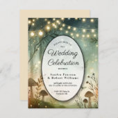 黄昏の森の囁き 招待状 (正面/裏面)