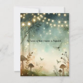 黄昏の森の囁き 招待状 (正面)