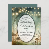 黄昏の森の囁き 招待状 (正面/裏面)