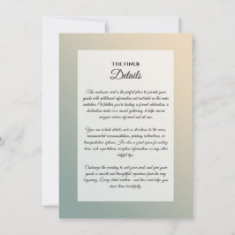 黄昏の森の囁き 招待状