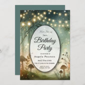 黄昏の森の囁き 招待状 (正面/裏面)