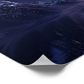 黄昏の氷峰 ポスター (角)