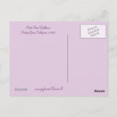 黄昏の灯台 ポストカード (裏面)