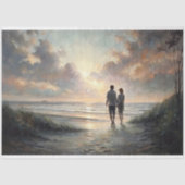 黄昏の献身の切り離 薄葉紙 (正面)