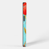 黄昏の空のハナビ Japanese Poppy iphoneケース iPhone 13 Proケース (右側面)